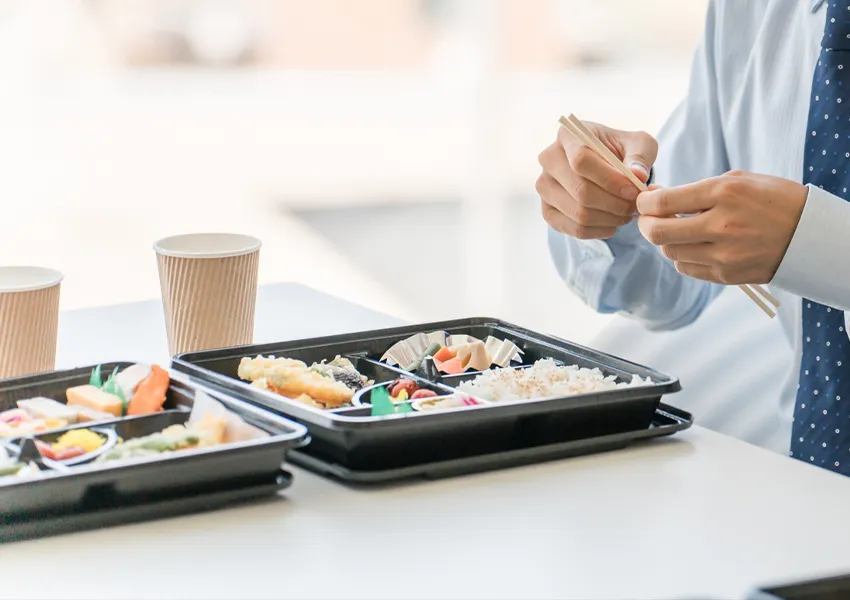 大手宅配弁当原料