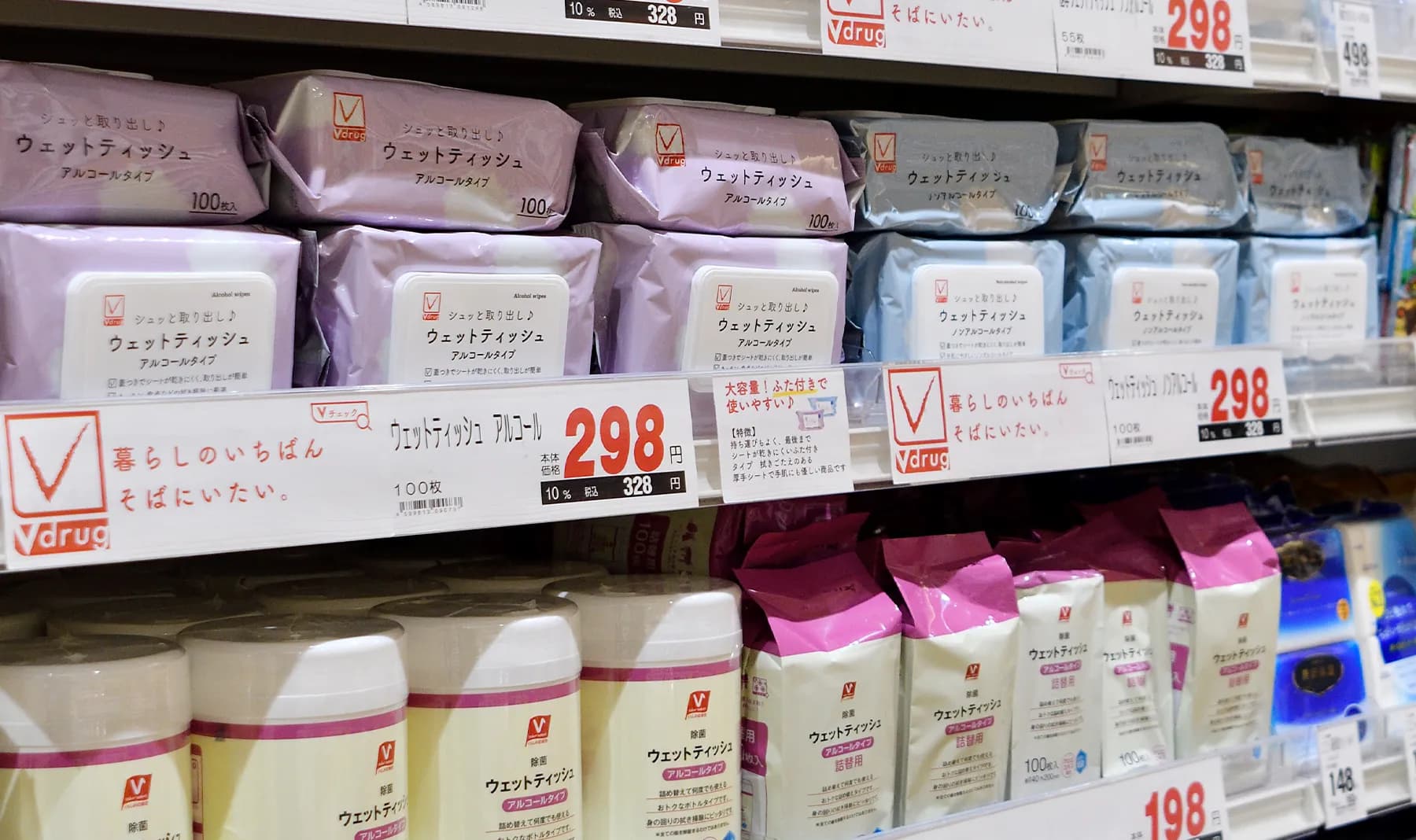 輸入機能を活かして商流を再構築!PB商品のウェットティッシュの荒利益を大幅に改善しました