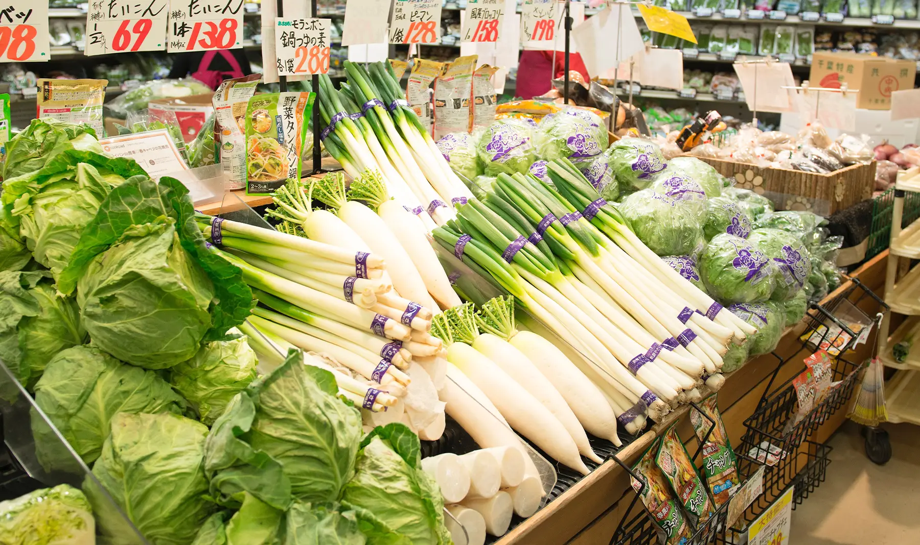 スーパーマーケットの農産部門のバックヤード売場で使う備品のお悩みを解決!業務効率改善と美化のサポートをさせていただきます