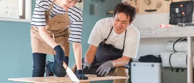 工場のワークショップの様子
