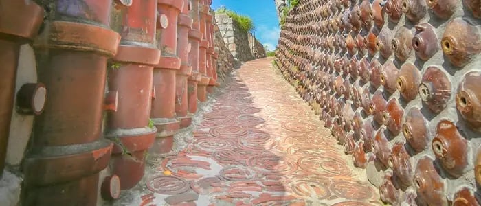 常滑市の焼き物と道