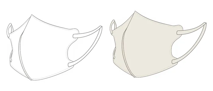 立体型マスクのイメージ画像