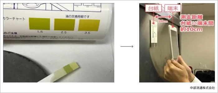 酸化値確認を目視からアプリに切り替えたビフォーアフター